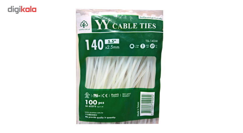 بست کمربندی وای وای مدل TSL-140-M سایز 2.5×140 میلیمتر بست کمربندی وای وای مدل TSL-140-M سایز 2.5×140 میلیمتر