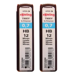 نوک مداد نوکی 0.7 میلی متری روترینگ مدل hi-polymer بسته 2 عددی
