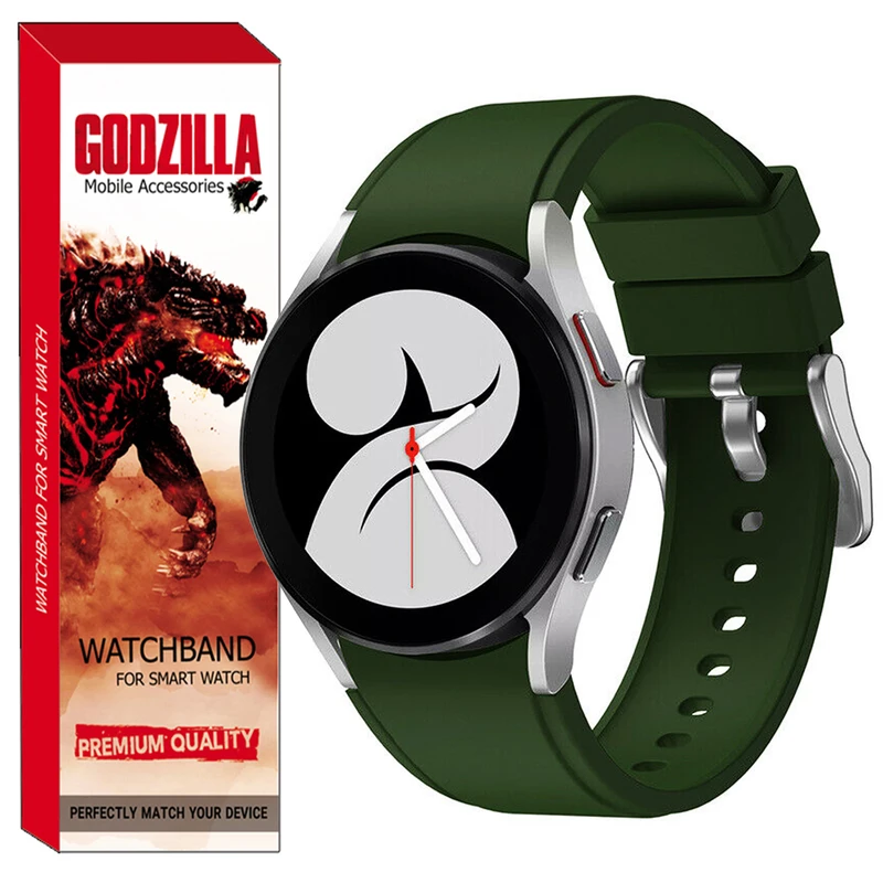 بند گودزیلا مدل W4 - Straited مناسب برای ساعت هوشمند سامسونگ Galaxy Watch 4/5/6/7/FE سایز 40/43/44/46/47 میلی متری