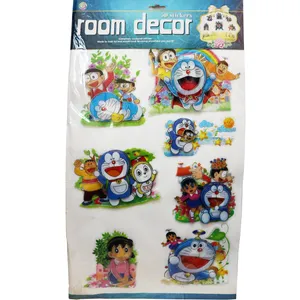 استیکر دیواری کودک مدل استیکر دیواری کودک طرح گربه مدل سه بعدی کد 004