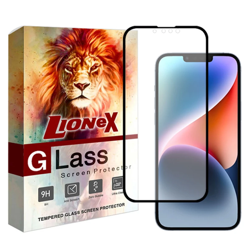 محافظ صفحه نمایش سرامیکی مات لایونکس مدل MCERAMLION مناسب برای گوشی موبایل اپل iPhone 14 Plus