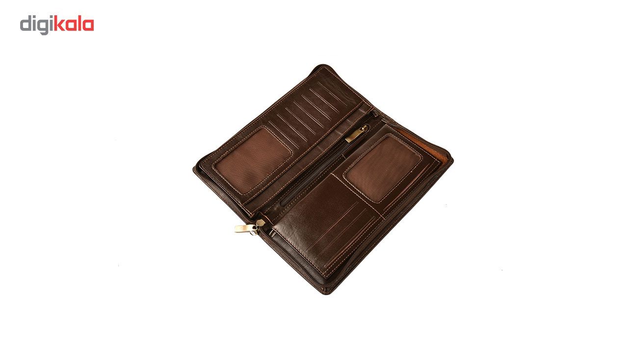 کیف دسته چک کهن چرم مدل CH21-7 -  - 6