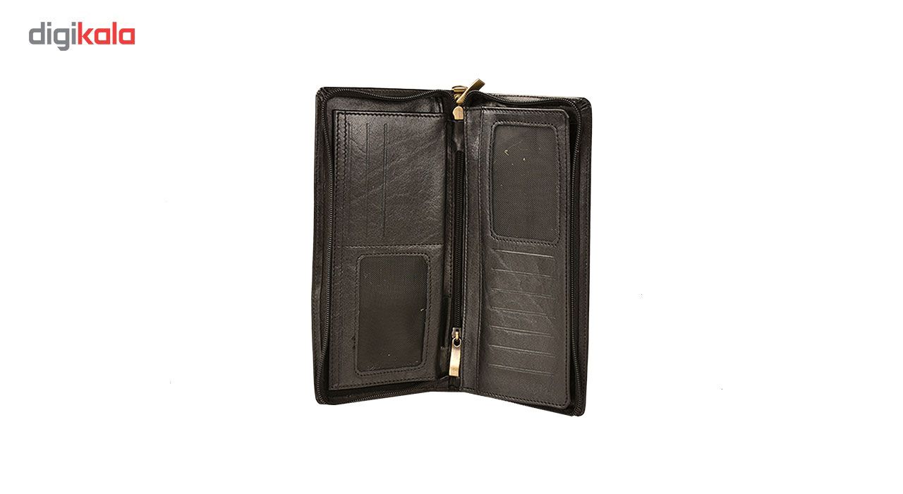 کیف دسته چک کهن چرم مدل CH21-1 -  - 8