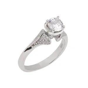 انگشتر نقره زنانه مدل 21523