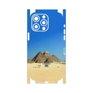 MAHOOT Pyramids of Egypt-FullSkin Cover Sticker for Apple iPhone 15 Pro Max