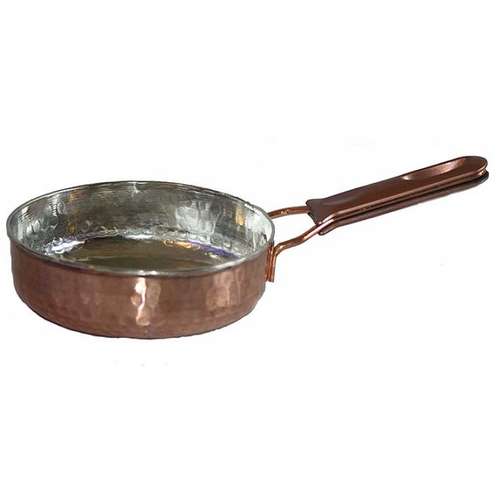 ماهیتابه مسی مدل دسته دار سایز18