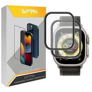 محافظ صفحه نمایش نانو اسپریگ مدل SPG مناسب برای ساعت هوشمند X8 Ultra بسته دو عددی