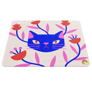 ماوس پد هومرو مدل A5806 طرح گل و برگ