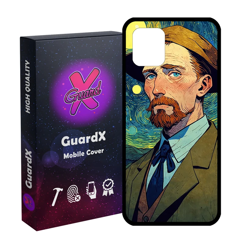 کاور گارد ایکس طرح ونگوگ مدل Glass10775 مناسب برای گوشی موبایل سامسونگ Galaxy Note 10 Lite / A81