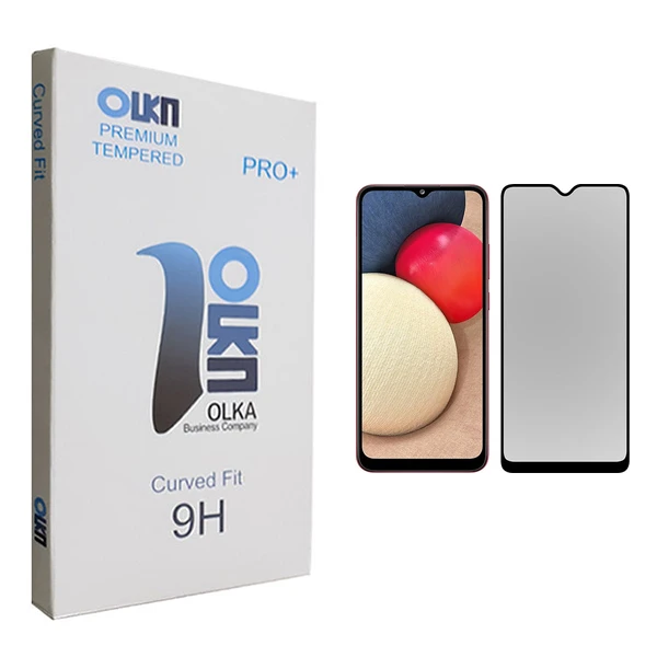 محافظ صفحه نمایش حریم شخصی الکا مدل +PRO مناسب برای گوشی موبایل سامسونگ Galaxy A02s