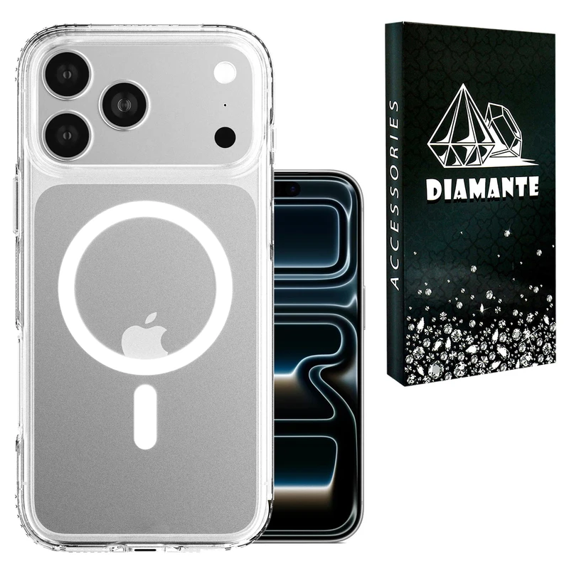 کاور دیامانته مدل Mac_safe Bk مناسب برای گوشی موبایل اپل iPhone 17 Pro
