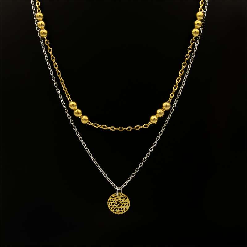 گردنبند طلا 18 عیار زنانه مانچو مدل sfg664 گردنبند طلا 18 عیار زنانه مانچو مدل sfg664