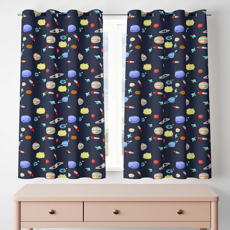 پرده مدل پانچی کد 7947 سایز 200x140 سانتی متر