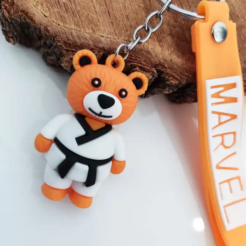 جاکلیدی مدل سیلیکونی طرح خرس پاندا کنگ فو کار کد DB20