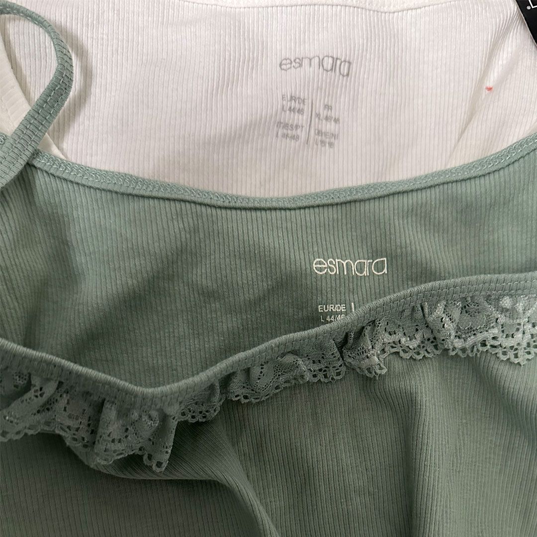 تاپ زنانه اسمارا مدل گیپوردار مجموعه 2 عددی -  - 2