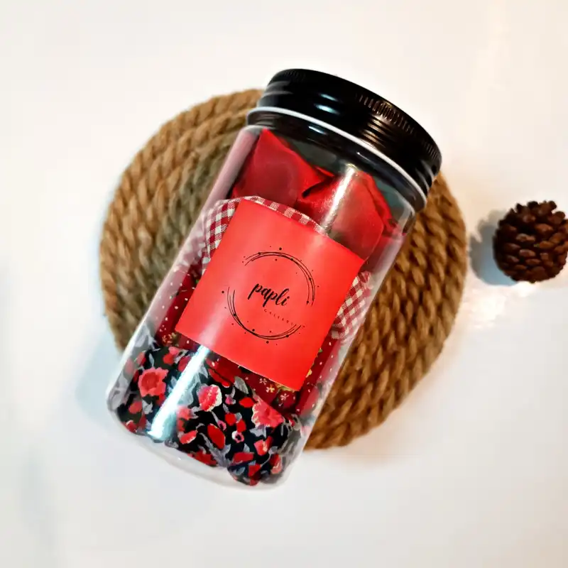 کش مو زنانه مدل اسکرانچی بسته 4 عددی