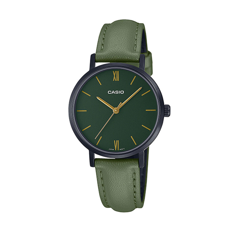 ساعت مچی عقربه ای زنانه کاسیو مدل LTP-VT02BL-3AUDF ساعت مچی عقربه ای زنانه کاسیو مدل LTP-VT02BL-3AUDF