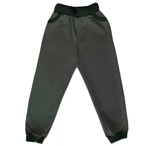 شلوار پسرانه کد 991019 رنگ یشمی