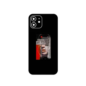 MAHOOT Collage of Mouth Cover Sticker for Apple iPhone 12
