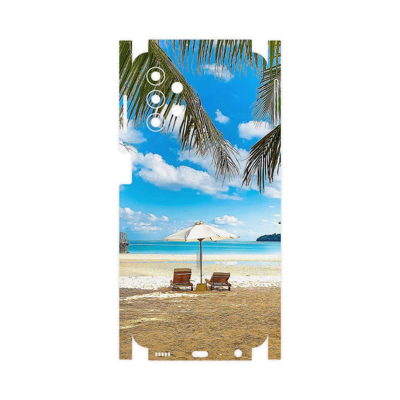 برچسب پوششی ماهوت مدل Beach-FullSkin مناسب برای گوشی موبایل سامسونگ Galaxy A32 5G