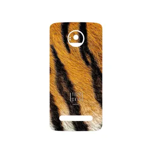 MAHOOT Tiger Skin Cover Sticker for Motorola Moto Z2 Play