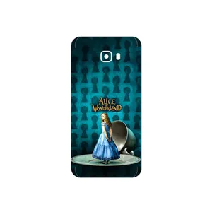 MAHOOT Alice in Wonderland Cover Sticker for Samsung Galaxy C7 Pro