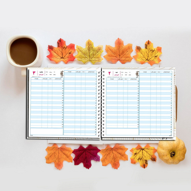 سالنامه سال 1404 مستر راد مدل نوبت دهی پزشکان کد fiory 2636