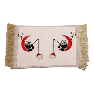 فرش ماشینی دیوارکوب مدل پاندا کونگ فو کار کد 54