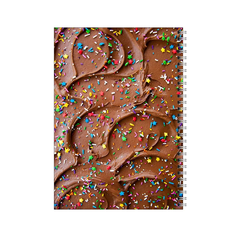 دفتر مشق 100 برگ بامبیلیپ طرح شکلات و ترافل رنگی کد 1524408