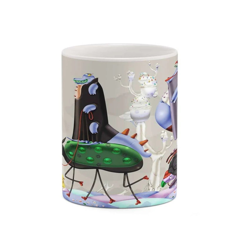 ماگ کاکتی مدل نقاشی کارتونی کد mgh18727