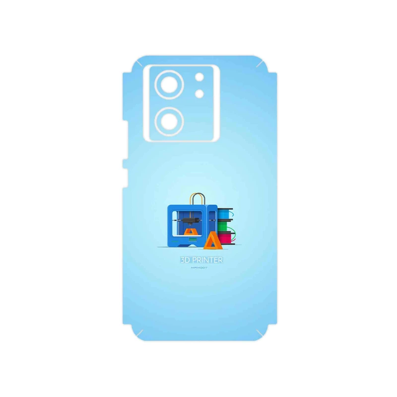 برچسب پوششی ماهوت مدل 3D Printer مناسب برای گوشی موبایل شیائومی 13T