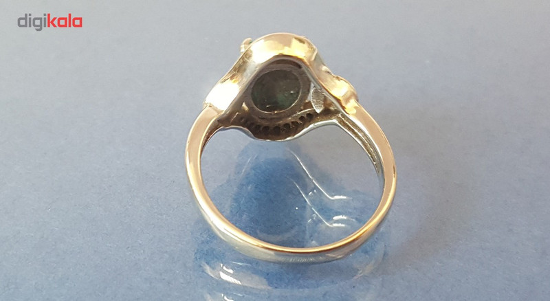 انگشتر نقره فیروزه بلو استون مدل 396110104