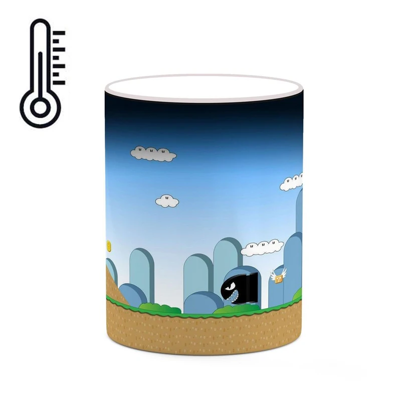 ماگ حرارتی کاکتی مدل بازی سوپر ماریو Super Mario World کد mgh30667