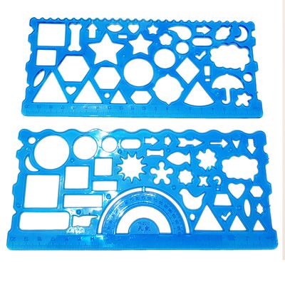 نقد و بررسی ست خط کش نشکن شابلونی مدل Flexible بسته ۲ عددی توسط خریداران