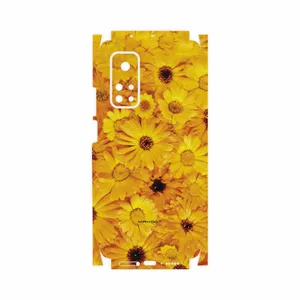 MAHOOT Yellow-Flower-FullSkin Cover Sticker for Xiaomi Mi 10T Pro 5G