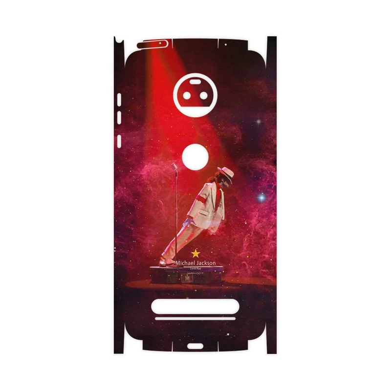برچسب پوششی ماهوت مدل Michael Jackson-FullSkin مناسب برای گوشی موبایل موتورولا Moto Z2 Force