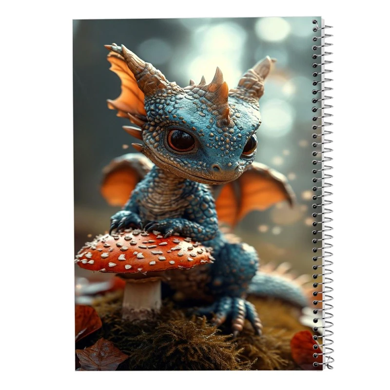 دفتر لیست خرید 50 برگ مدوپد مدل اژدها کد DF16782