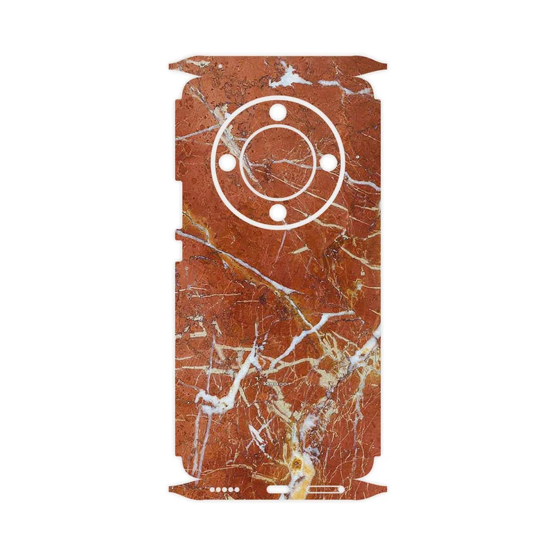 برچسب پوششی ماهوت مدل Red Marble-FullSkin مناسب برای گوشی موبایل آنر X9b