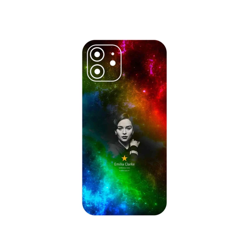 برچسب پوششی ماهوت مدل emilia clarke مناسب برای گوشی موبایل اپل iPhone 12