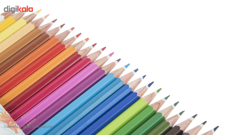 مداد رنگی 24 رنگ استدلر مدل Noris Club