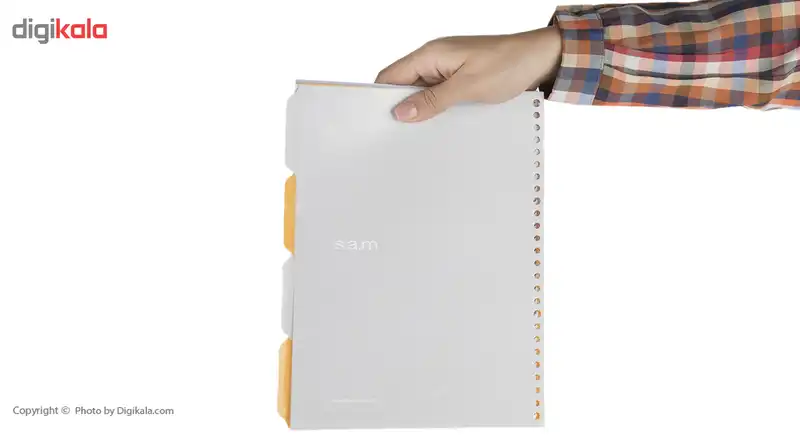 کاغذ کلاسور سم مدل 26 حلقه بسته 100 عددی