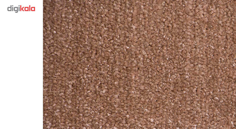 موکت سپاهان موکت طرح تافتینگ کات پایل زمینه شکلاتی کد 021