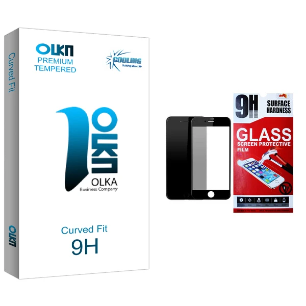 محافظ صفحه نمایش مات کولینگ مدل Olka glass مناسب برای گوشی موبایل اپل iPhone 7plus