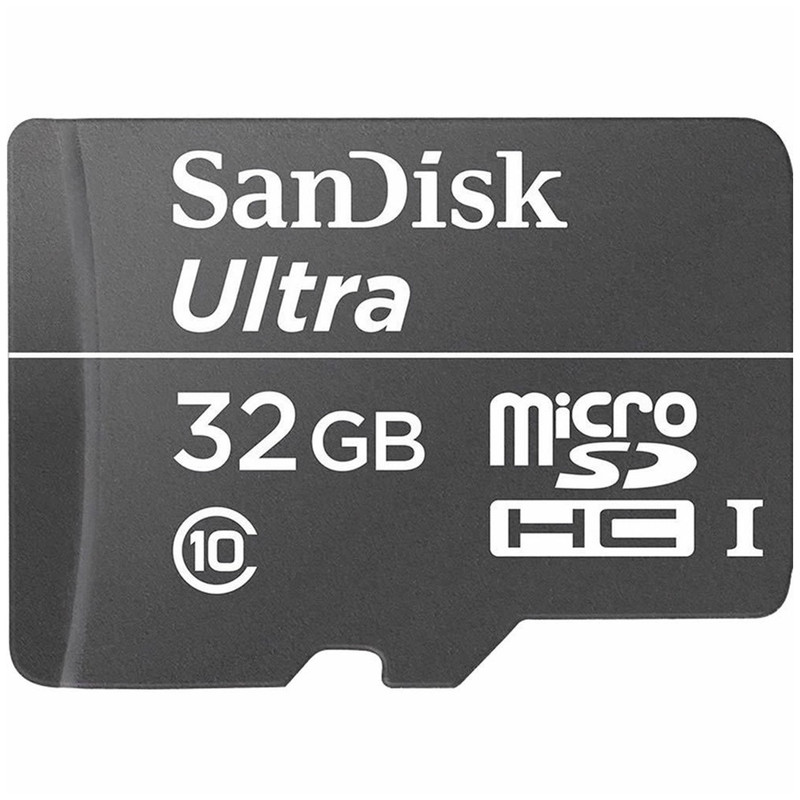 کارت حافظه microSDHC سن دیسک مدل Ultra کلاس 10 استاندارد UHS-I U1 سرعت  30MBps 200X ظرفیت 32 گیگابایت