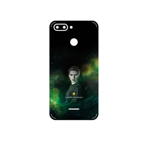 MAHOOT Scarlett Johansson Cover Sticker for Xiaomi Redmi 6