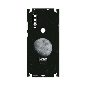 MAHOOT  Moon-By-NASA-FullSkin Cover Sticker for Motorola One Action