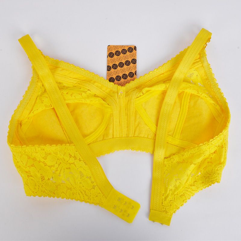 سوتین زنانه دکسونری مدل 355007110 دانتل رنگ زرد -  - 5