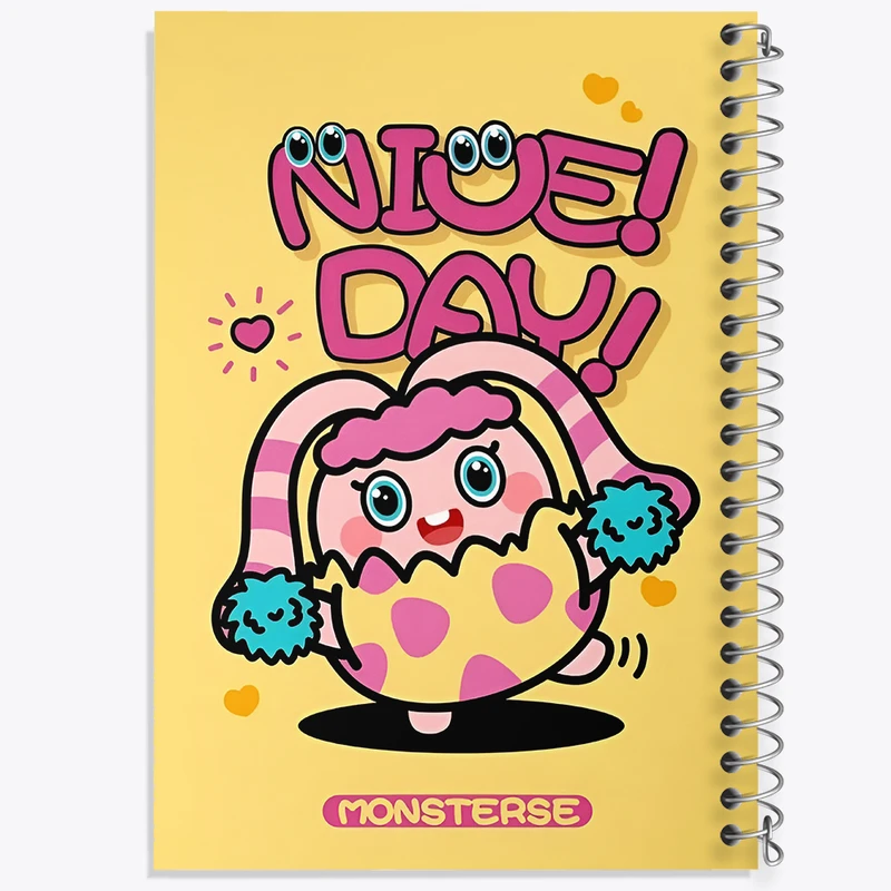 دفتر لیست خرید 50 برگ خندالو طرح هیولای بامزه کد N3672