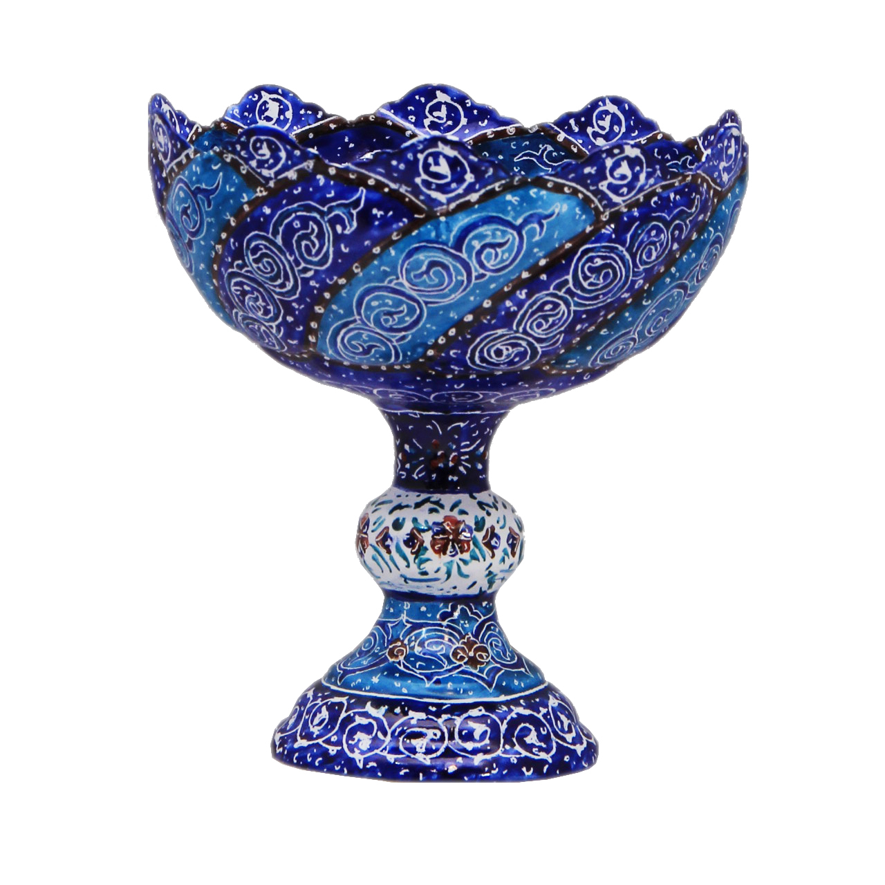 پیاله پایه دار میناکاری کد DN273