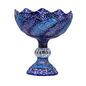 پیاله پایه دار میناکاری  کد DN273